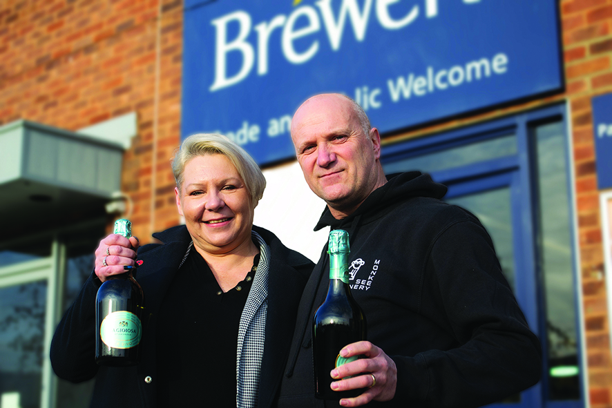 Brewers celebrate 200,000th account customer!